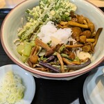 江戸そば 孫吉 - ぶっかけにしてみました