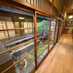 今半本店 - 登録有形文化財の奥座敷の廊下