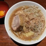 豚NOVA - ■【少なめ】ラーメン＋生卵¥1,210