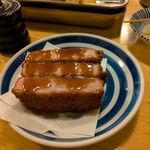 板場居酒屋海源丸 - 厚切りハムカツ