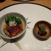 うなぎ四代目菊川 ムスブ田町店 - きも焼きとうざく