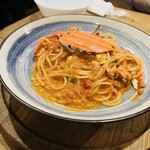 Farm - 渡り蟹のトマトクリームソースパスタ