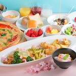 BONSALUTE CAFE - 春色ランチ＆真っ赤なイチゴとスイーツビュッフェ　2025.4/22～4/29開催！