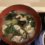 かく山 - 具沢山！ナスが、美味い！揚げ豆腐も、ほろほろ！