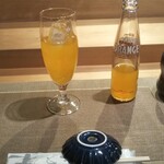 寿し芳 - オレンジジュース