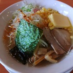 幸楽苑 - 塩バターコーン＋千切りネギ