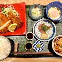 襷 - ・本日のおすすめ定食　・追加／半ネギトロ