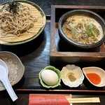 和食ダイニング かわだ屋 - 石焼肉つけそば¥1,045