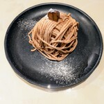 ビタースイーツ・ビュッフェ ルミネエスト新宿店 - しぼりたてモンブラン