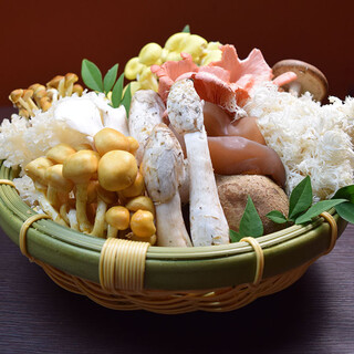 【薬膳効果も期待♪】希少きのこ盛合せ