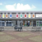 おコメの麺専門店 たねや - 『フードコート ながおかKitchen』外観