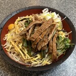 長寿庵 - 冷やし山菜そば