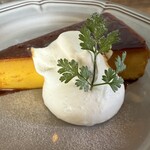 自家焙煎珈琲 かめとかめ - 柔らかくしっとりしたかぼちゃぷりん