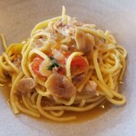 ITALIAN BAL Aoto - 自家製塩辛のアーリオオーリオ