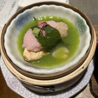 和食 からまつ - 桜鱒道明寺