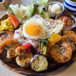 come in家fe maze maze  - ガーリックシュリンププレート