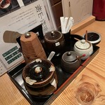 うな次郎 - 薬味一式