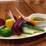 トラットリア銀 - こちらの野菜が本当に美味しい。