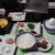 ゆ湯の宿白山菖蒲亭 - 料理写真:朝食全景。ご飯はお茶碗4杯分の御櫃付き。お味噌汁は1杯だけ