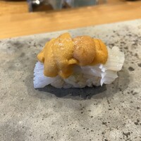 ながり鮨 錬 - イカと雲丹