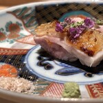 炭焼 おかげさん - 高坂鶏腿たたき