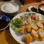 かつ芳 - しそ巻きとんかつ