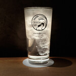 炭焼 おかげさん - 三岳ソーダ割り