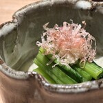 炭焼 おかげさん - 小松菜お浸し