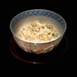 炭焼 おかげさん - 高坂鶏そぼろ炒飯