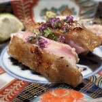 炭焼 おかげさん - 高坂鶏腿たたき