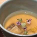 炭焼 おかげさん - 高坂鶏出汁茶碗蒸し