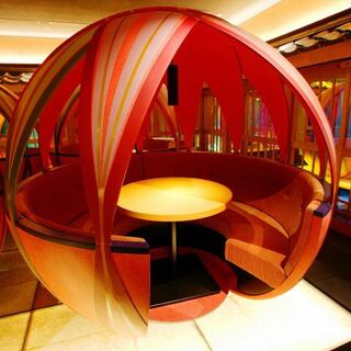 ころんと可愛いてまり個室♪デートや女子会にもピッタリの人気席