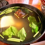 土手の伊勢屋 - お吸い物