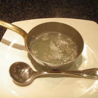 大淀河畔 みやちく - 牡蠣とオクラのスープ