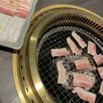 焼肉 多喜 - これ謎な豚バラ
お通し？！必ずなの？！