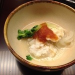 天神橋 青木 - 8.ポン酢をかけて