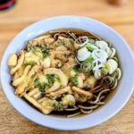 戸隠 - かき揚げそば