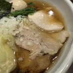 まかない へきる - 特製淡麗煮干し醤油そば（UP）