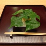 1.最初の料理　梶の葉