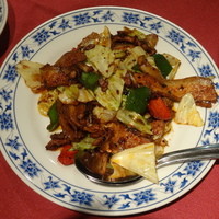 横浜中華街 重慶飯店 本館 - 回鍋肉片