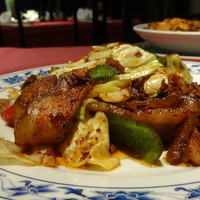 横浜中華街 重慶飯店 本館 - 回鍋肉片
