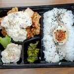 ミツボシカラアゲ - 料理写真:とり南蛮弁当大盛り