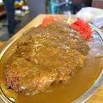 ドライブイン一平 - コレは『カツカレー小盛り』