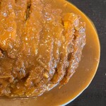 ドライブイン一平 - カツカレー大盛り　右