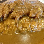 ドライブイン一平 - カツカレー大盛り！アップ！