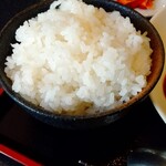 ばんばん亭 - 白飯