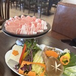 黒豚の館 - 黒豚しゃぶしゃぶ1人前