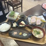 黒豚の館 - プレミアムヒレ&ロース定食