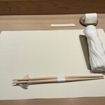 鮨 みずかみ  - カウンターセット