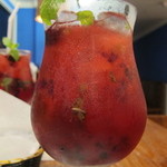 Fisherman's Cove - お料理を待つ間ストロベリーダイキュリーを頂きました